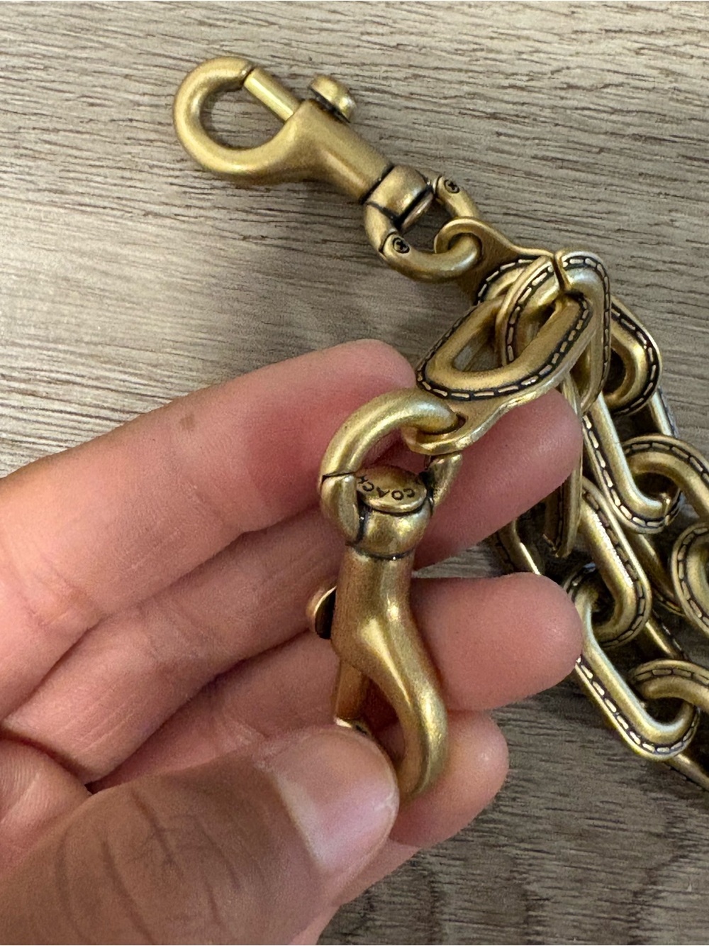 Coach chain strap - Picture 2 of 4